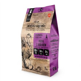 Fodder WIEJSKA ZAGRODA Turkey with apple M Puppy Turkey 9 kg