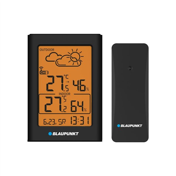 Multi-function Weather Station Blaupunkt WS15BK