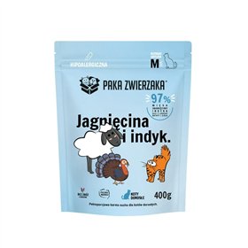 Cat food Paka Zwierzaka Lamb 400 g