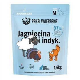 Cat food Paka Zwierzaka Lamb 1,6 kg