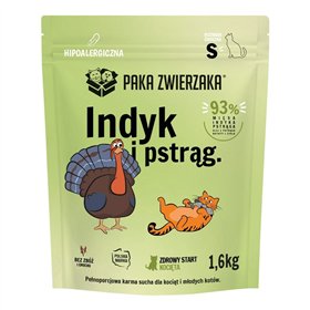 Cat food Paka Zwierzaka Turkey 1,6 kg