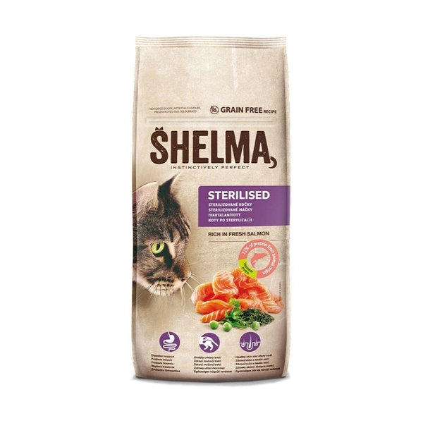 Cat food Shelma Salmon 8 kg