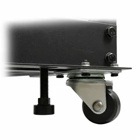 Coal Barbecue with Wheels Feel Maestro MR-1010 Black Metal