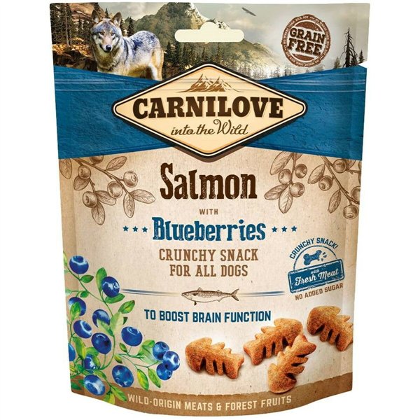 Dog Snack Carnilove Fresh Crunchy Salmon Fish 200 g