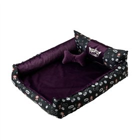 Pet bed GO GIFT XXL Purple 110 x 12 x 90 cm