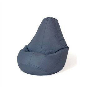 Pouffe GO GIFT Grey 130 x 90 cm Pear