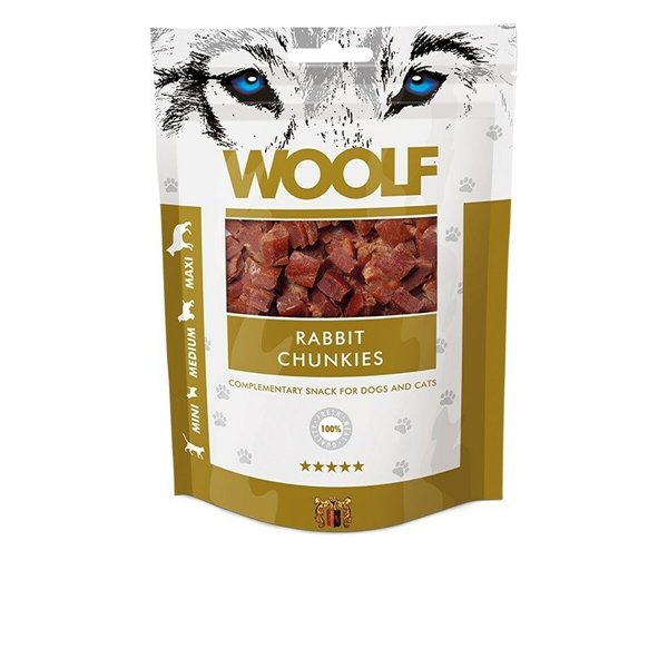 Dog Snack Woolf Rabbit 100 g