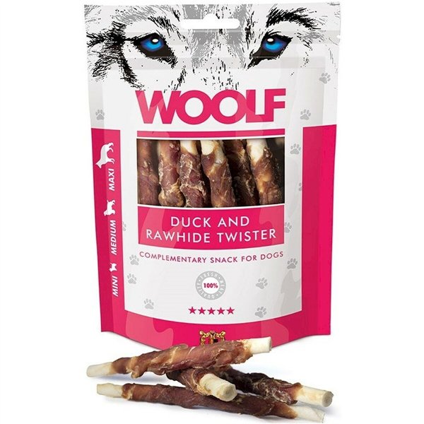 Dog Snack Woolf Duck 100 g 1 Piece