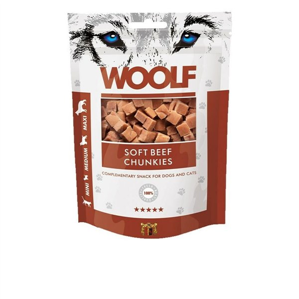 Dog Snack Woolf Beef 100 g 1 Piece