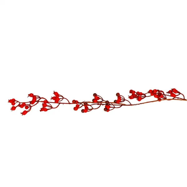 Christmas Wreath Springos CA1214, Door Decoration with Artificial Rowan
