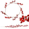 Christmas Wreath Springos CA1214, Door Decoration with Artificial Rowan