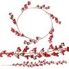Christmas Wreath Springos CA1214, Door Decoration with Artificial Rowan