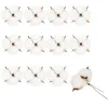 Artificial cotton Springos CA1215 12 pcs, Christmas decorations on wire