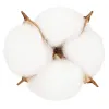 Artificial cotton Springos CA1215 12 pcs, Christmas decorations on wire