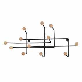 Wall mounted coat hanger DKD Home Decor Plastic (Refurbished B)