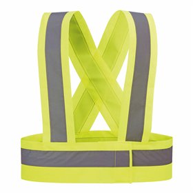 Reflective Safety Bib JUBA HVT Yellow High visibility