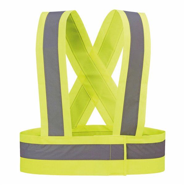 Reflective Safety Bib JUBA HVT Yellow High visibility