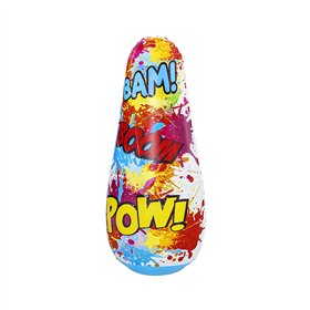 Children's Inflatable Boxing Punchbag with Stand Bestway Comics 119 cm
