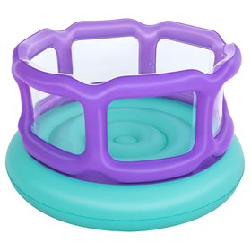 Bestway Inflatable Bouncer with Balls 152x152x84 cm +3 Years Indoor & Garden 52646