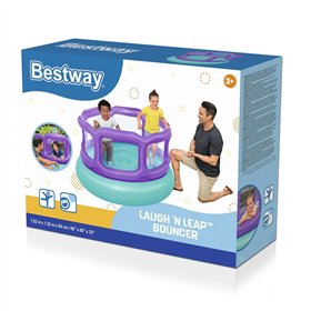 Bestway Inflatable Bouncer with Balls 152x152x84 cm +3 Years Indoor & Garden 52646