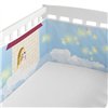 Cot protector HappyFriday Mr Fox Long braid Multicolour 210 x 40 cm