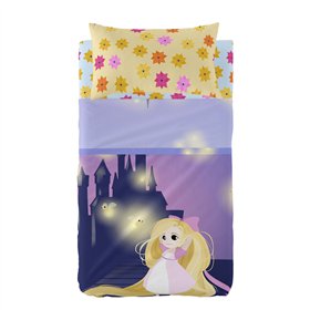 Bedding set HappyFriday Mr Fox Long Braid Multicolour Baby Crib 2 Pieces