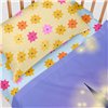 Bedding set HappyFriday Mr Fox Long Braid Multicolour Baby Crib 2 Pieces