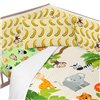 Cot protector HappyFriday Mr fox Wild Multicolour 210 x 40 cm