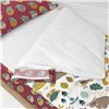 Quilted Zipper Bedding HappyFriday Moshi Moshi Harvestwood Multicolour 105 x 200 cm