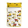 Quilted Zipper Bedding HappyFriday Mr Fox Machinery Multicolour 105 x 200 cm