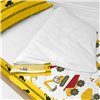 Quilted Zipper Bedding HappyFriday Mr Fox Machinery Multicolour 105 x 200 cm