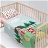 Bedding set HappyFriday Mr Fox Red Riding Hood Multicolour Baby Crib 2 Pieces