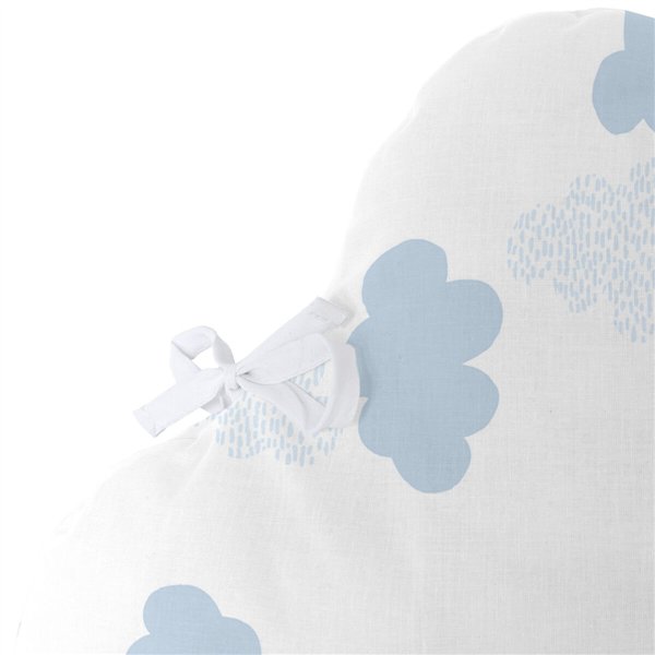 Cot protector HappyFriday Basic Kids Clouds Blue 60 x 40 cm