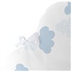 Cot protector HappyFriday Basic Kids Clouds Blue 60 x 40 cm