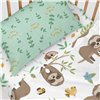 Cot Bedding Set HappyFriday MOSHI MOSHI Multicolour