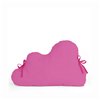 Cot protector HappyFriday Basic Kids Cloud Fuchsia 60 x 40 cm