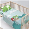 Bedding set HappyFriday Happynois Pirata Multicolour Baby Crib 2 Pieces