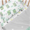 Bedding set HappyFriday Happynois Air Balloon Multicolour 2 Pieces