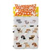 Cot Bedding Set HappyFriday Multicolour Baby Crib Dog 2 Pieces