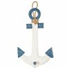 Hanging decoration Alexandra House Living White 6 x 40 x 30 cm Anchor
