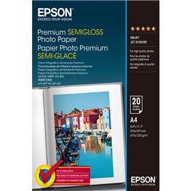 Glossy Photo Paper Epson C13S041332 A4 20 Sheets 251 g/m² (1 Unit)