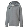 Hooded Sweatshirt for Girls Puma Teamgoal 23 Grey