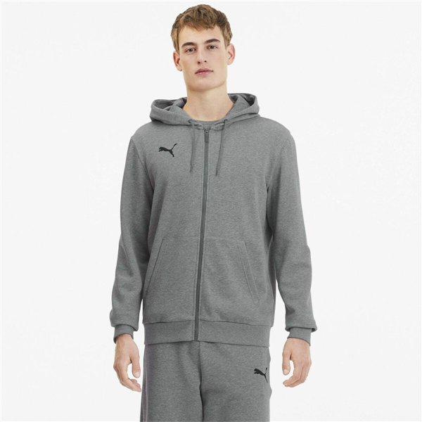 Hooded Sweatshirt for Girls Puma Teamgoal 23 Grey