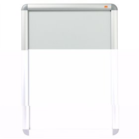 Bulletin board Nobo Aluminium polypropylene