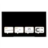 Magnetic board Nobo Impression Pro Black Crystal 190 x 100 cm
