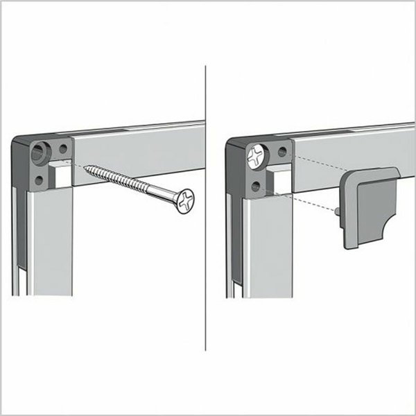 Magnetic board Nobo Essence White Steel