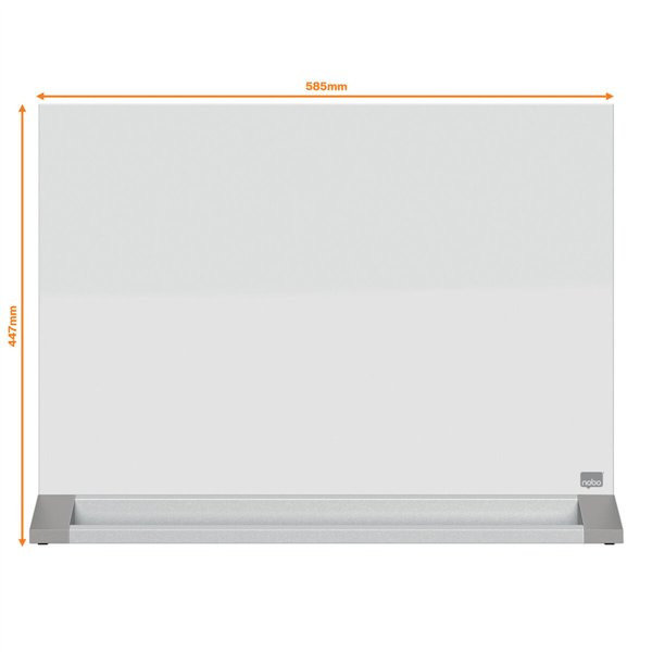 Magnetic board Nobo White Crystal
