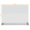 Magnetic board Nobo White Crystal