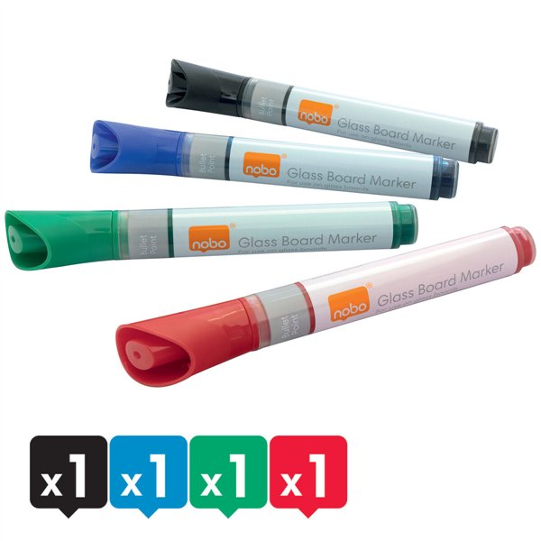 Whiteboard marker Nobo 4 Units