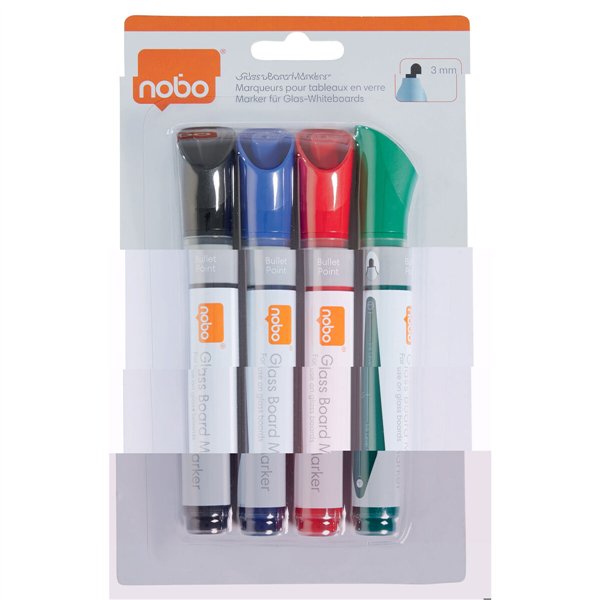 Whiteboard marker Nobo 4 Units